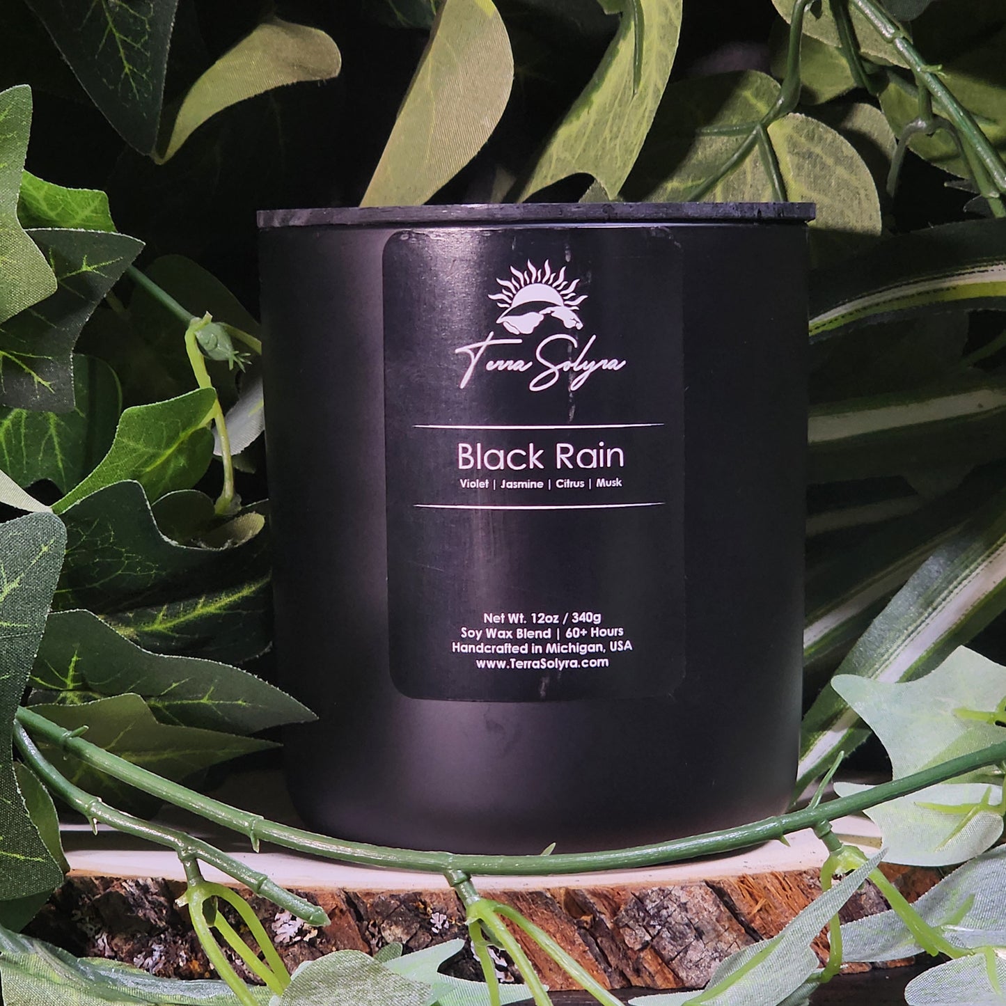 Black Rain 12oz Candle