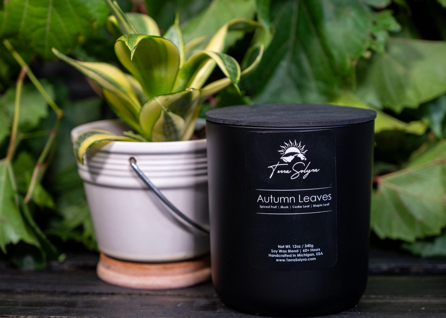 Autumn Leaves Candle