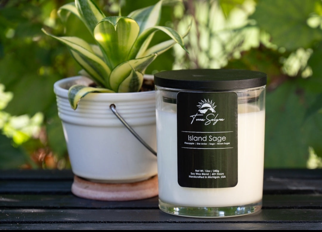 Island Sage 12oz Candle