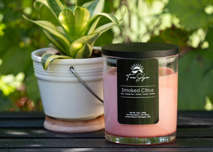 Smoked Citrus 12oz Candle